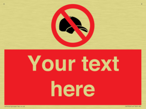 Custom prohibition no caps